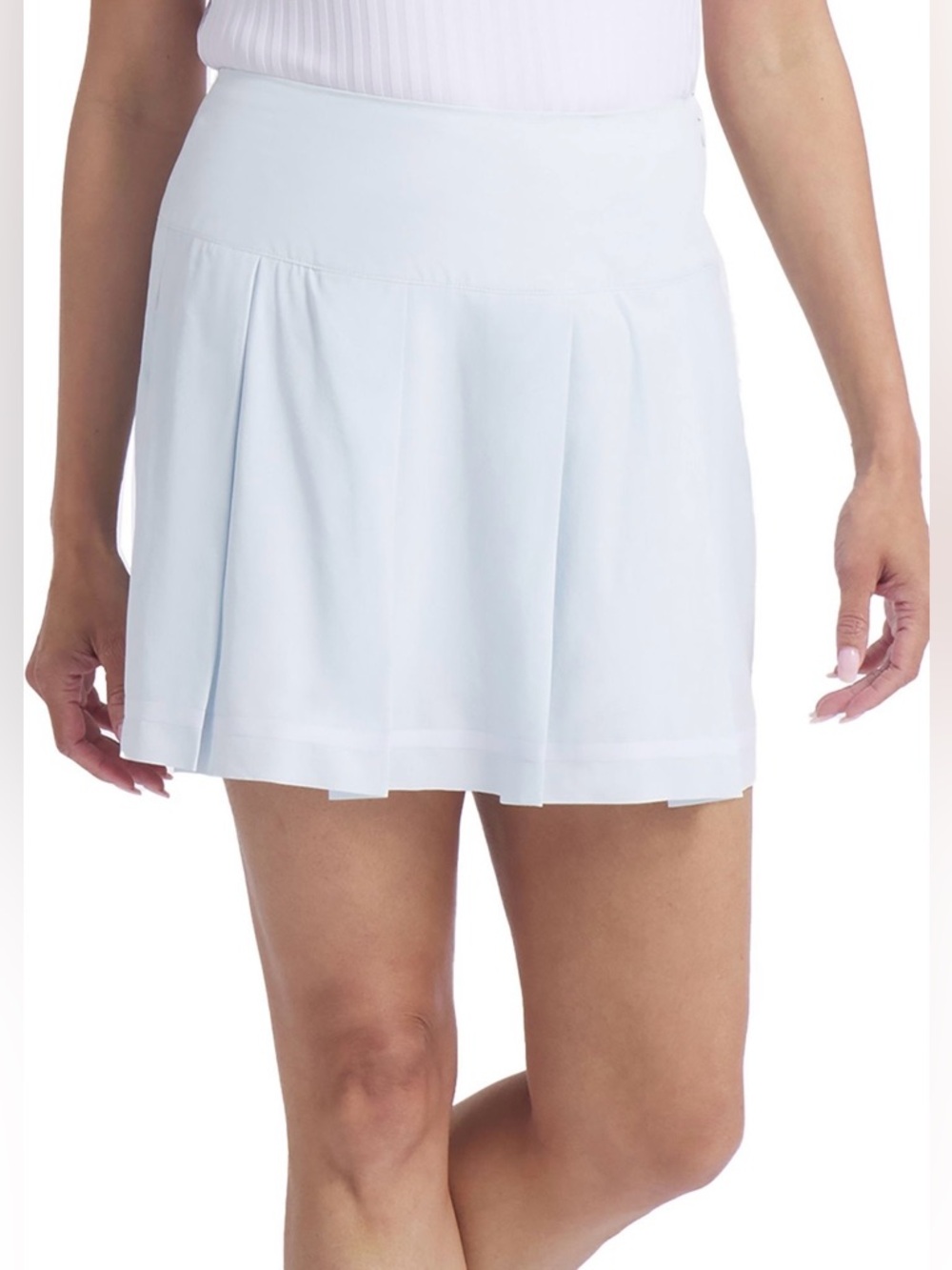 NWT! Sells $55 online! PUMA Women's 15" Striped Pleated Golf Skirt